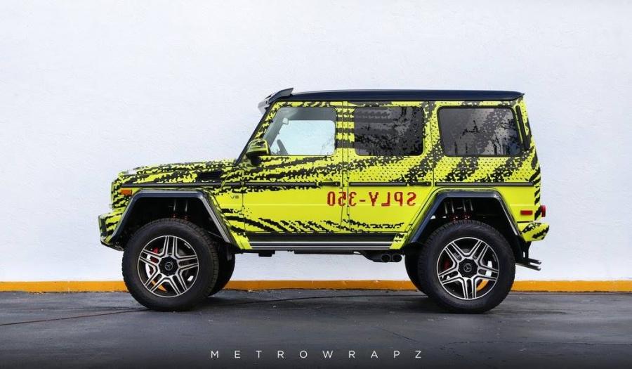  Mercedes-Benz G550 4x4&sup2; by MetroWrapz 2017 года  (фото 5 из 8)